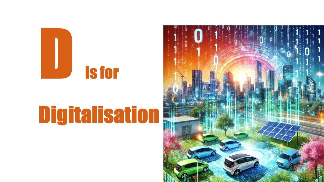 image of a digital world